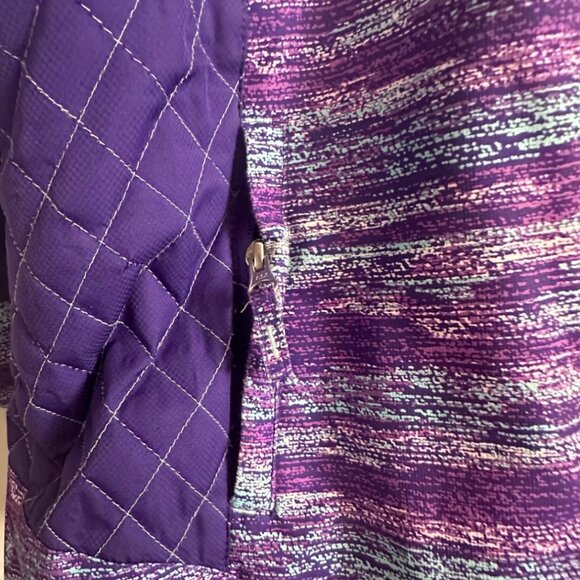 Free Country Purple Ski Snowboard Snow Winter Jacket L 14/16 - Picture 4 of 8